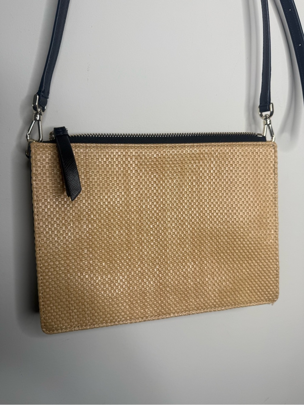 Kate Spade cameron straw crossbody bag - Picture 11 of 12